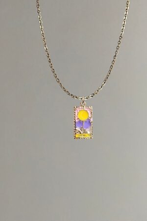 Çelik Tarot Kolye