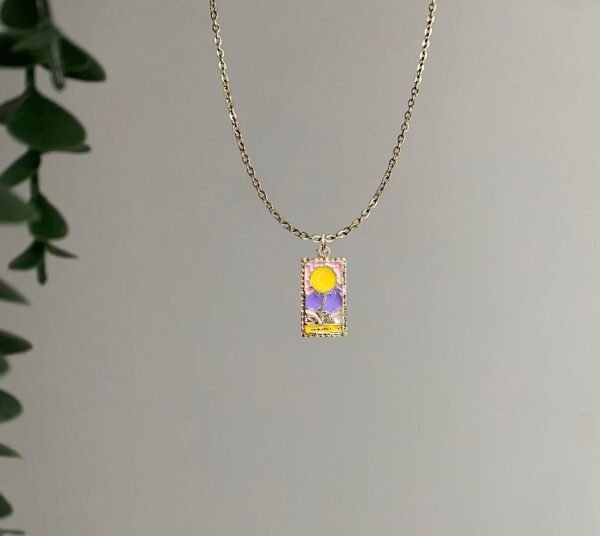 Çelik Tarot Kolye