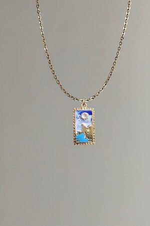 Çelik Tarot Kolye