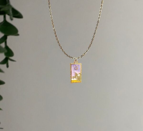 Çelik Tarot Kolye