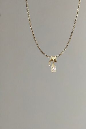 Çelik Charm Kolye