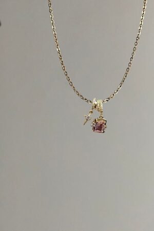 Çelik Charm Kolye